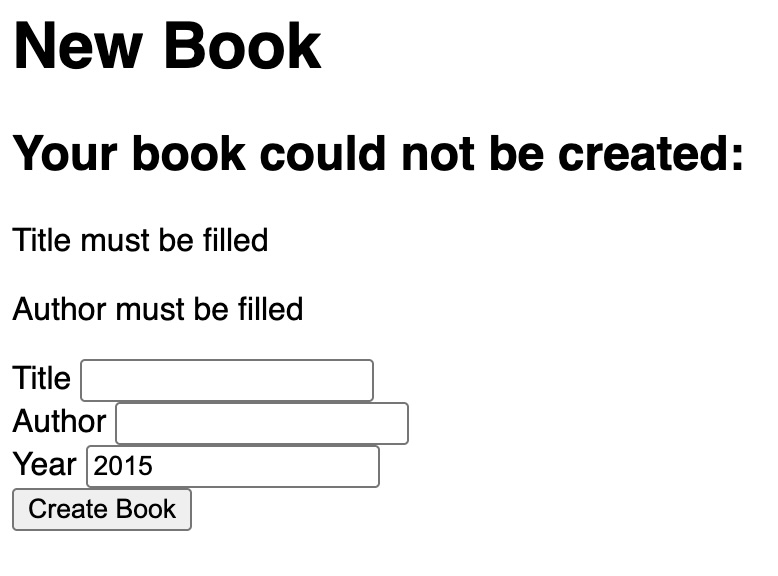 Invalid book